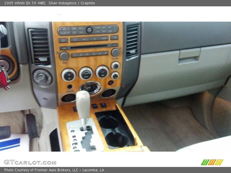 Controls of 2005 QX 56 4WD