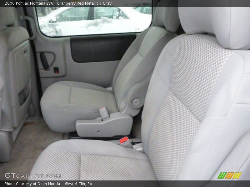 Rear Seat of 2006 Montana SV6
