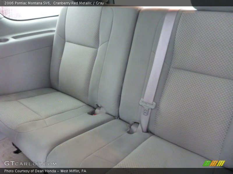 Rear Seat of 2006 Montana SV6