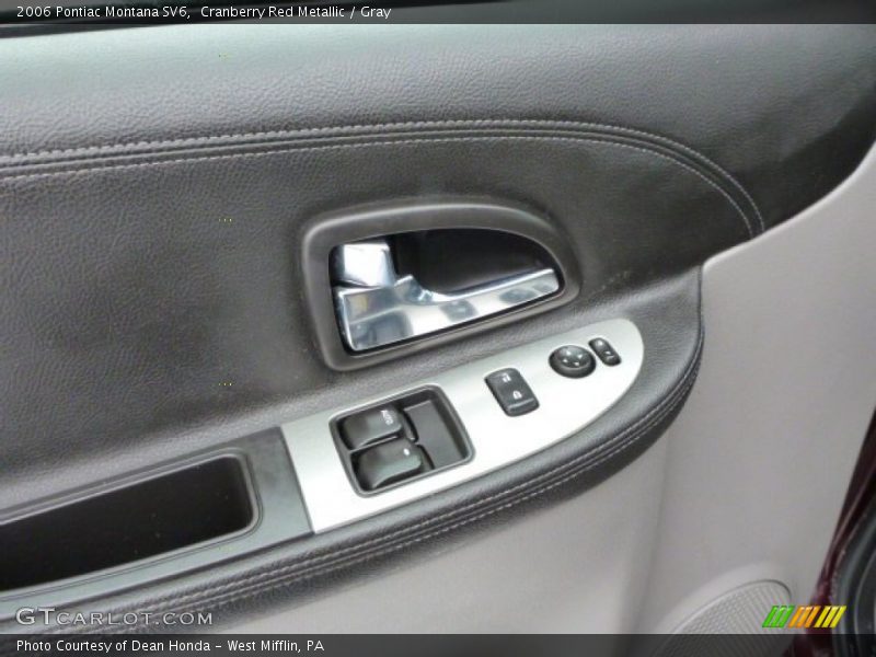 Cranberry Red Metallic / Gray 2006 Pontiac Montana SV6