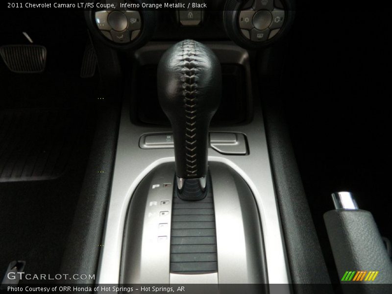 Inferno Orange Metallic / Black 2011 Chevrolet Camaro LT/RS Coupe
