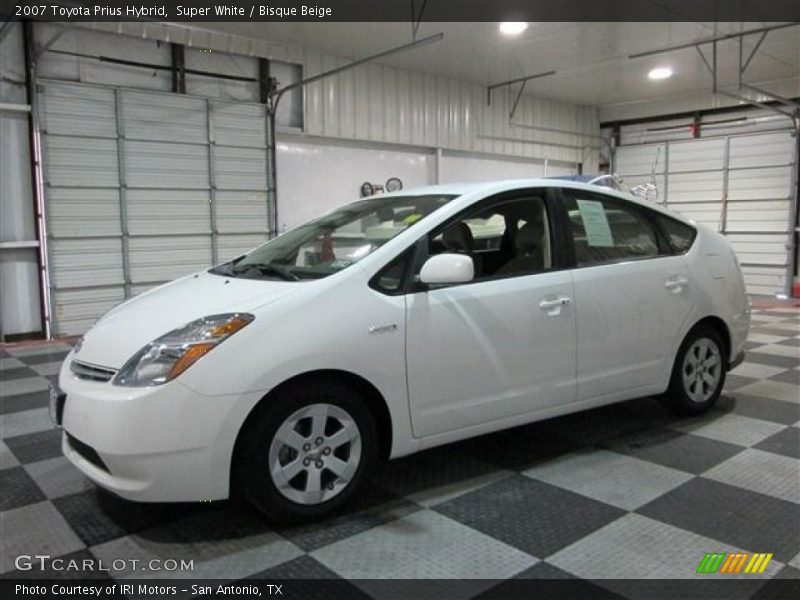 Super White / Bisque Beige 2007 Toyota Prius Hybrid