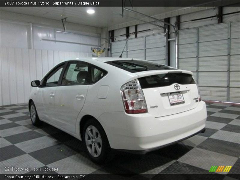 Super White / Bisque Beige 2007 Toyota Prius Hybrid