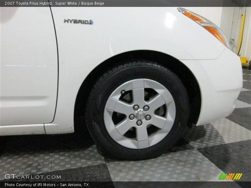 Super White / Bisque Beige 2007 Toyota Prius Hybrid