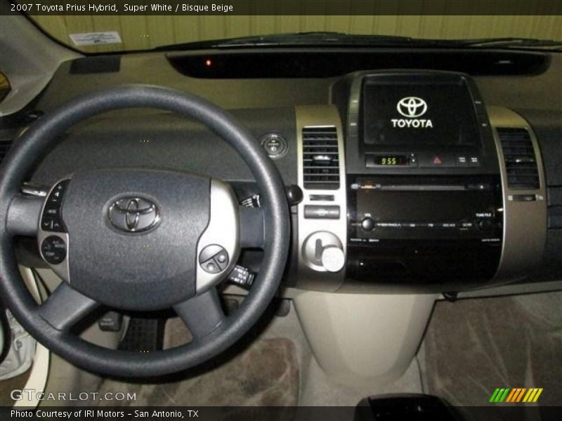 Super White / Bisque Beige 2007 Toyota Prius Hybrid