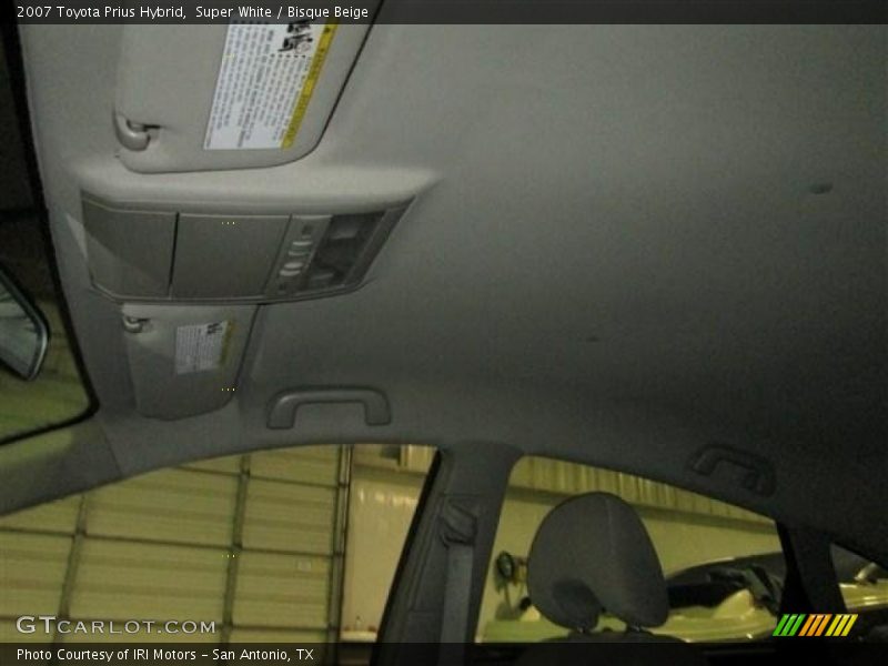 Super White / Bisque Beige 2007 Toyota Prius Hybrid