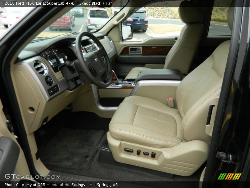  2010 F150 Lariat SuperCab 4x4 Tan Interior