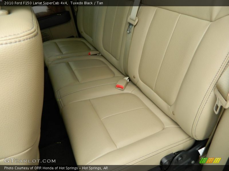 Rear Seat of 2010 F150 Lariat SuperCab 4x4