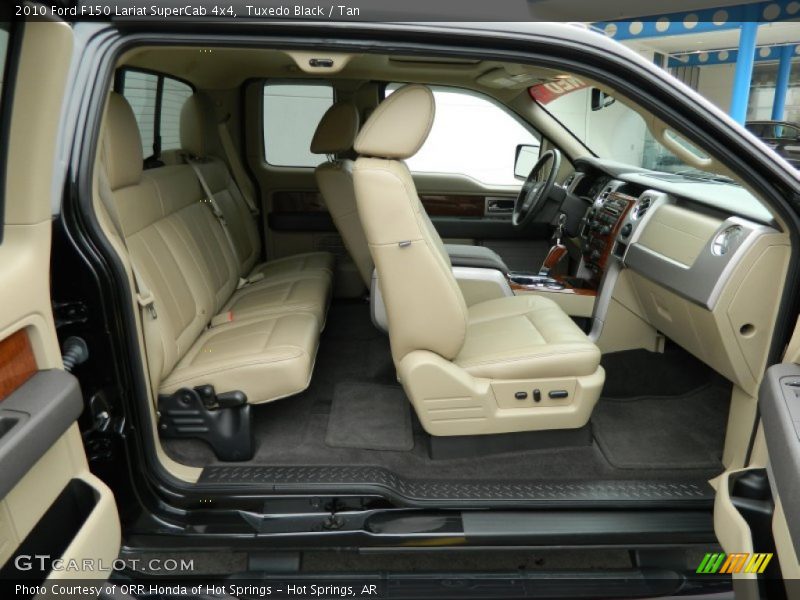  2010 F150 Lariat SuperCab 4x4 Tan Interior