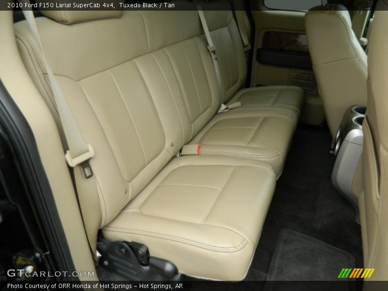 Tuxedo Black / Tan 2010 Ford F150 Lariat SuperCab 4x4