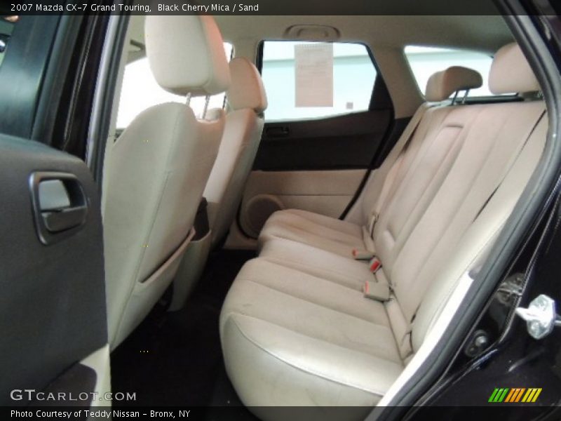 Rear Seat of 2007 CX-7 Grand Touring