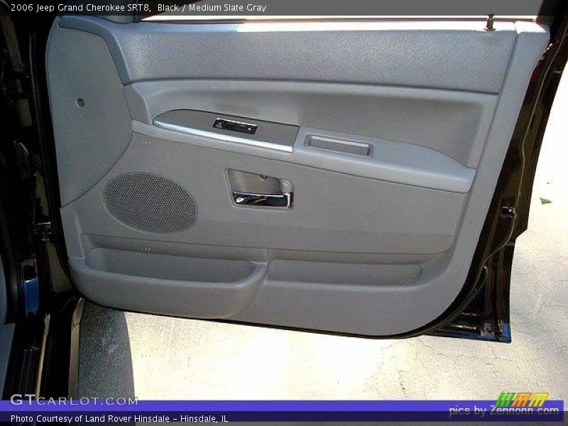Black / Medium Slate Gray 2006 Jeep Grand Cherokee SRT8