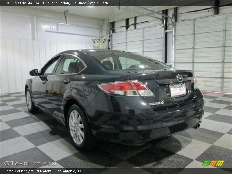 Polished Slate / Black 2012 Mazda MAZDA6 i Touring Sedan