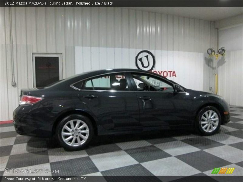 Polished Slate / Black 2012 Mazda MAZDA6 i Touring Sedan