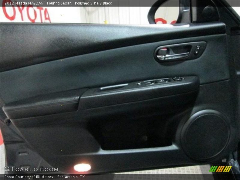 Polished Slate / Black 2012 Mazda MAZDA6 i Touring Sedan