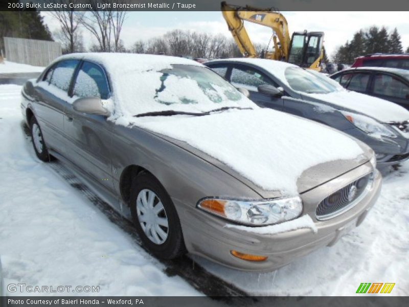 Light Bronzemist Metallic / Taupe 2003 Buick LeSabre Custom
