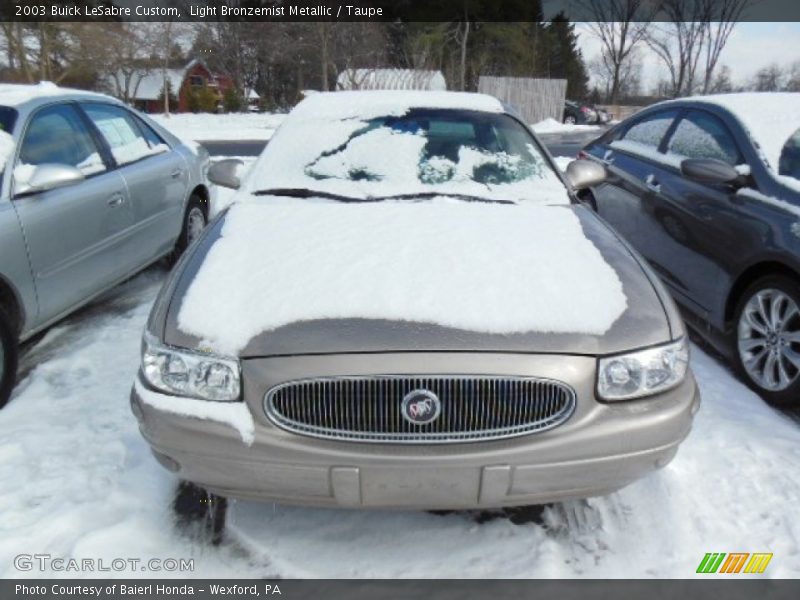 Light Bronzemist Metallic / Taupe 2003 Buick LeSabre Custom