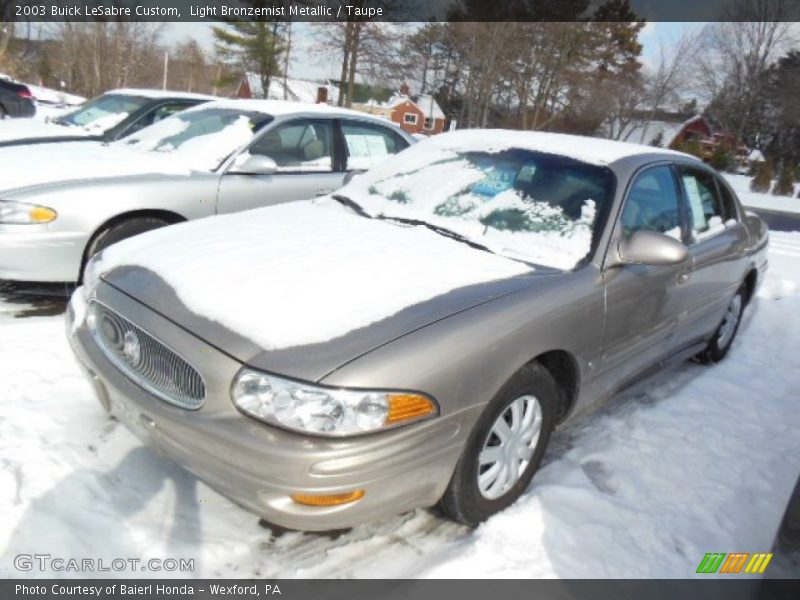 Light Bronzemist Metallic / Taupe 2003 Buick LeSabre Custom
