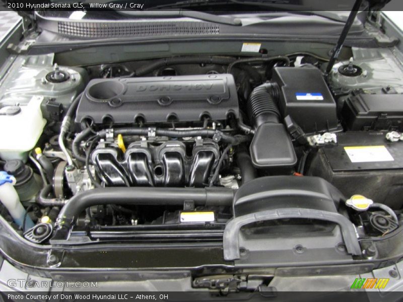  2010 Sonata GLS Engine - 2.4 Liter DOHC 16-Valve CVVT 4 Cylinder