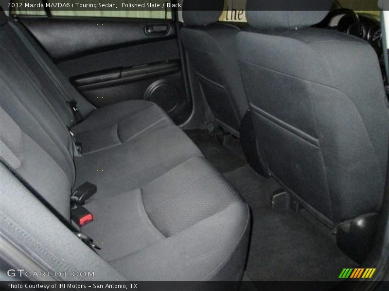 Polished Slate / Black 2012 Mazda MAZDA6 i Touring Sedan