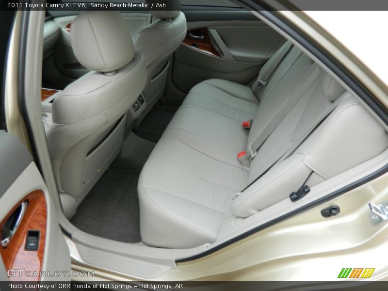 Sandy Beach Metallic / Ash 2011 Toyota Camry XLE V6