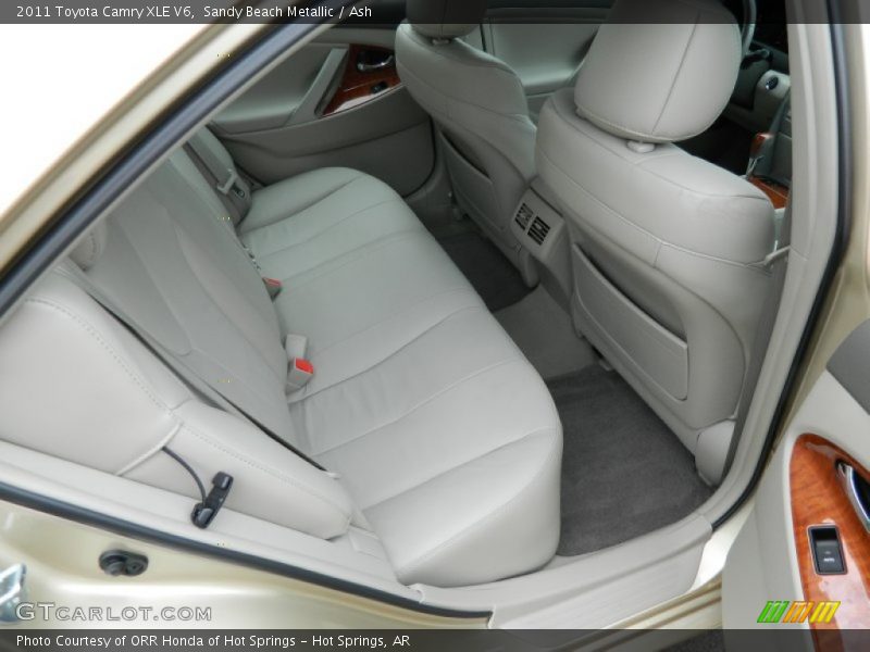 Sandy Beach Metallic / Ash 2011 Toyota Camry XLE V6