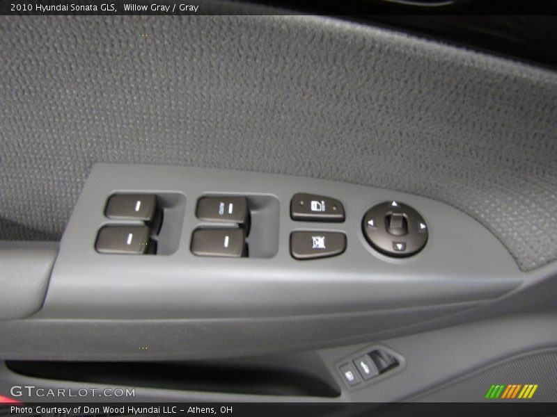 Willow Gray / Gray 2010 Hyundai Sonata GLS