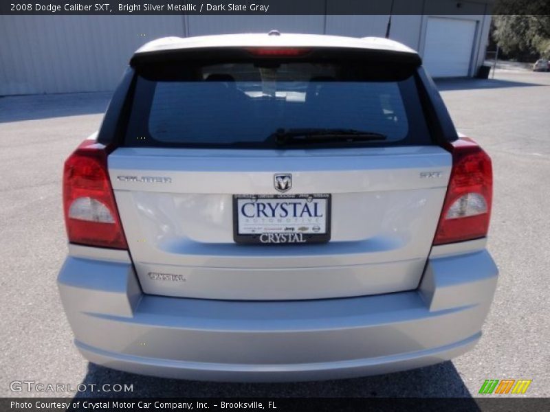 Bright Silver Metallic / Dark Slate Gray 2008 Dodge Caliber SXT