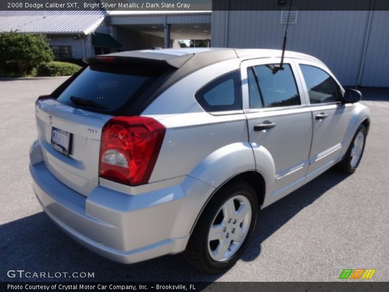 Bright Silver Metallic / Dark Slate Gray 2008 Dodge Caliber SXT