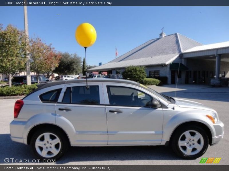 Bright Silver Metallic / Dark Slate Gray 2008 Dodge Caliber SXT