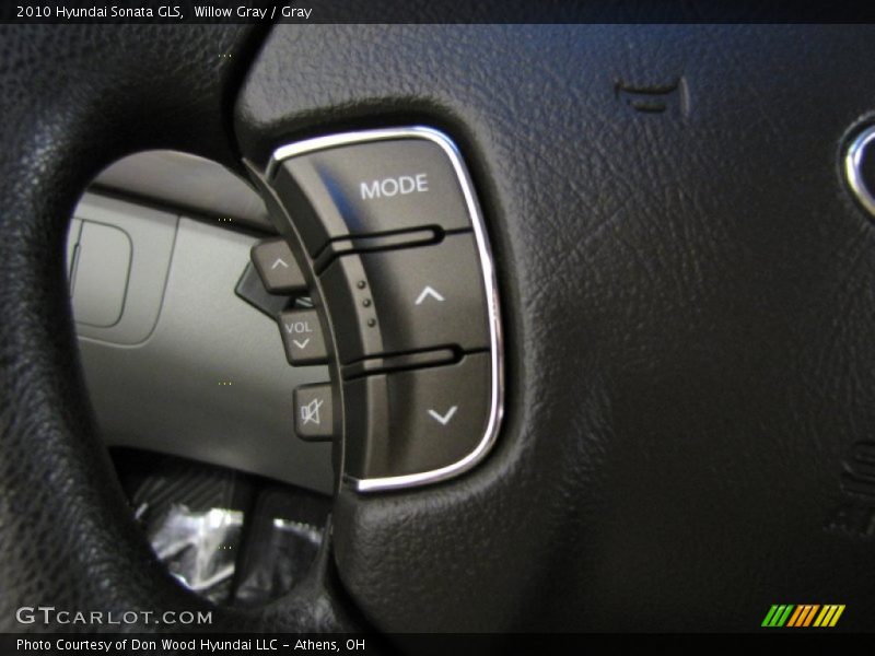 Willow Gray / Gray 2010 Hyundai Sonata GLS