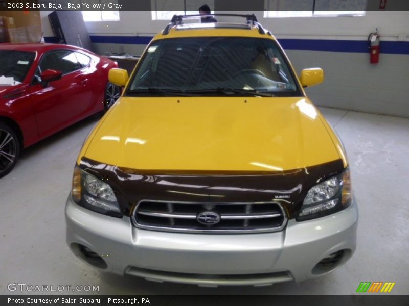 Baja Yellow / Gray 2003 Subaru Baja