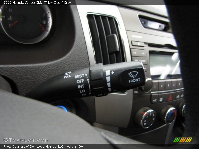 Willow Gray / Gray 2010 Hyundai Sonata GLS