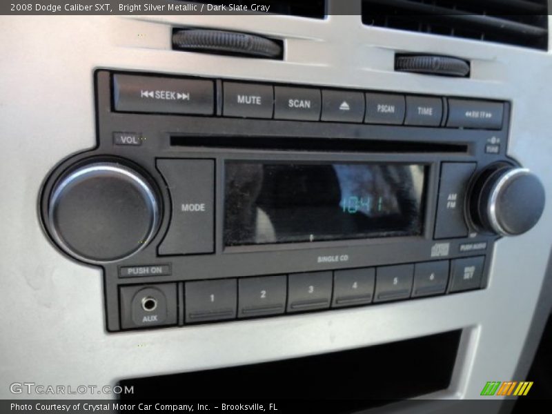 Audio System of 2008 Caliber SXT