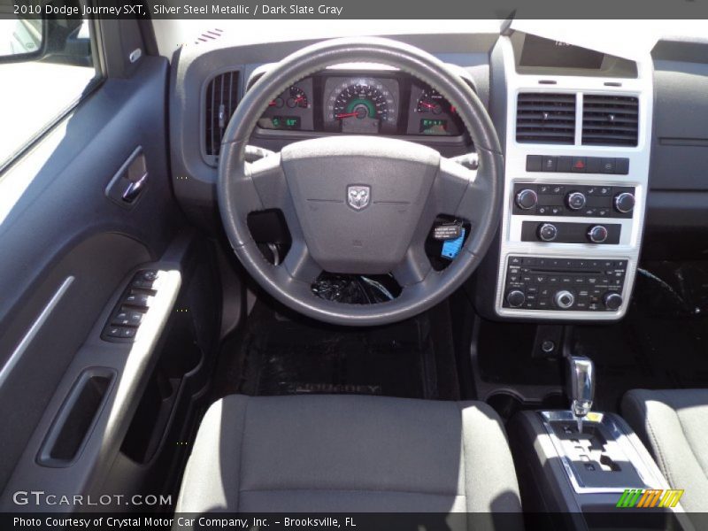 Silver Steel Metallic / Dark Slate Gray 2010 Dodge Journey SXT