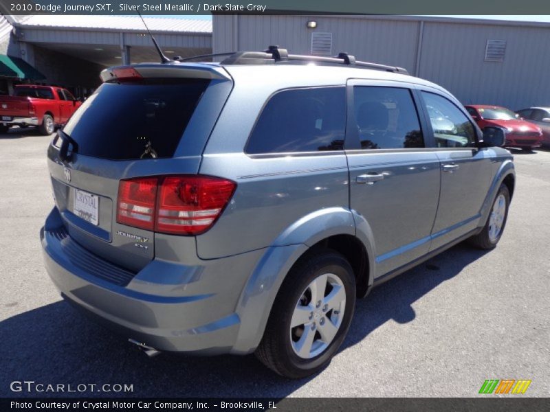 Silver Steel Metallic / Dark Slate Gray 2010 Dodge Journey SXT