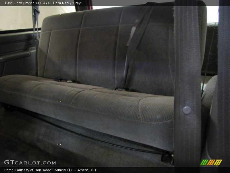 Rear Seat of 1995 Bronco XLT 4x4