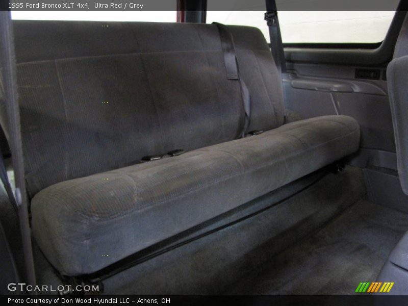 Rear Seat of 1995 Bronco XLT 4x4