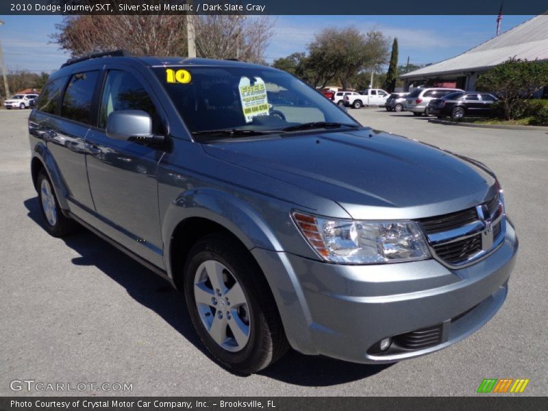 Silver Steel Metallic / Dark Slate Gray 2010 Dodge Journey SXT