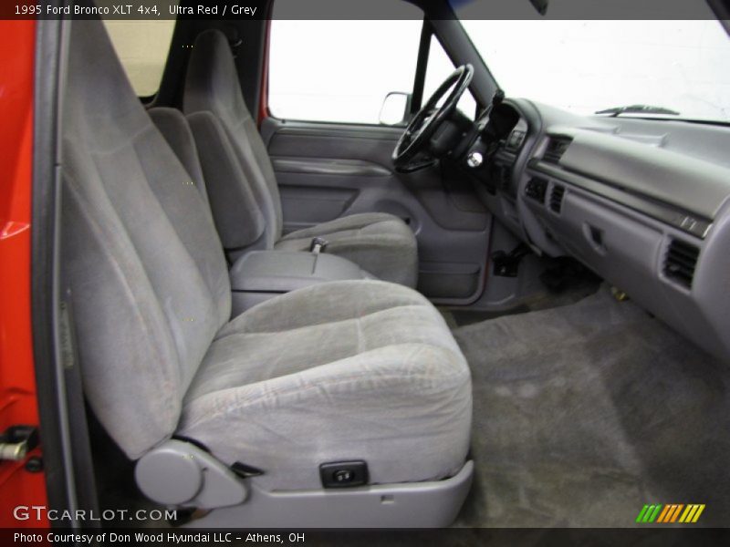  1995 Bronco XLT 4x4 Grey Interior