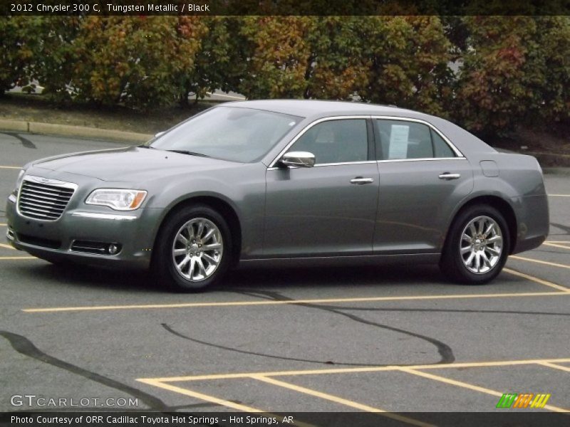 Tungsten Metallic / Black 2012 Chrysler 300 C