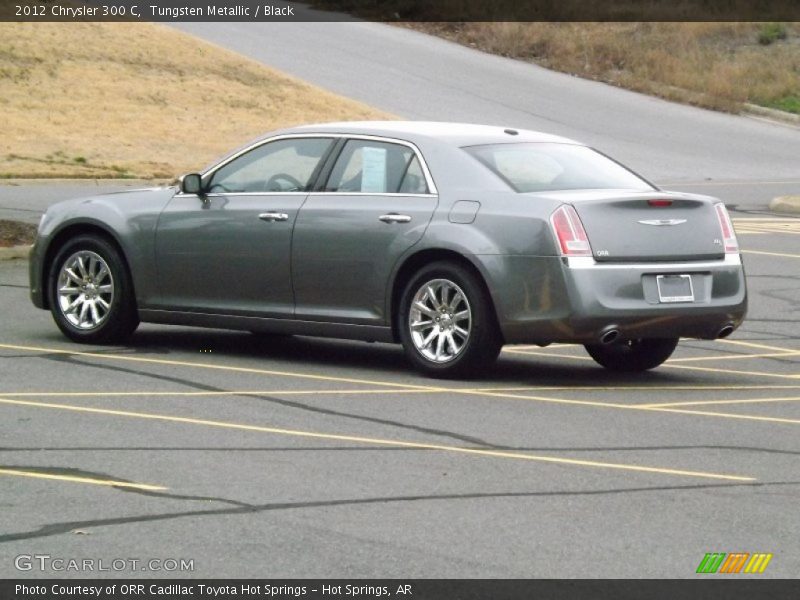 Tungsten Metallic / Black 2012 Chrysler 300 C