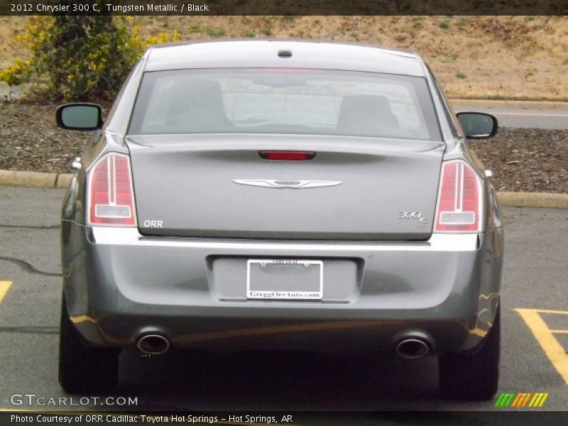 Tungsten Metallic / Black 2012 Chrysler 300 C