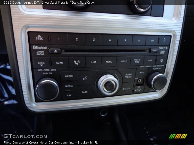 Silver Steel Metallic / Dark Slate Gray 2010 Dodge Journey SXT