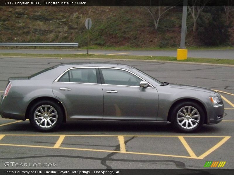 Tungsten Metallic / Black 2012 Chrysler 300 C