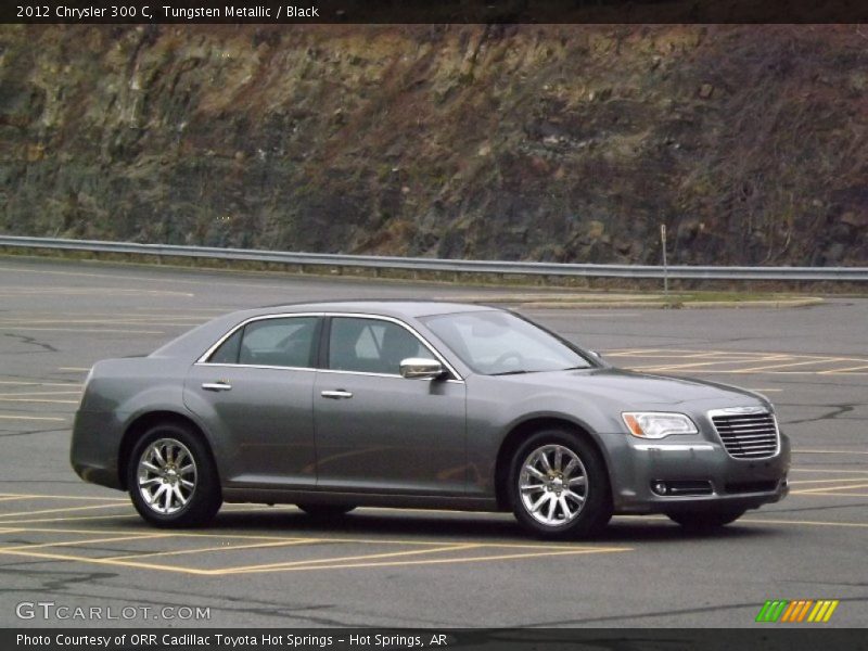 Tungsten Metallic / Black 2012 Chrysler 300 C