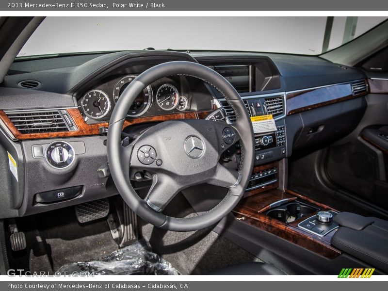 Polar White / Black 2013 Mercedes-Benz E 350 Sedan