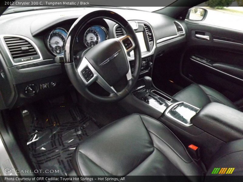 Tungsten Metallic / Black 2012 Chrysler 300 C
