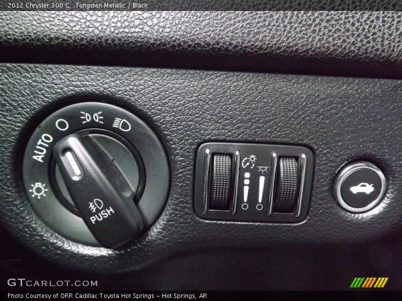 Tungsten Metallic / Black 2012 Chrysler 300 C