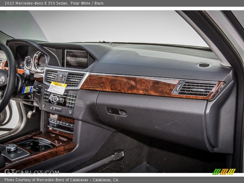 Polar White / Black 2013 Mercedes-Benz E 350 Sedan